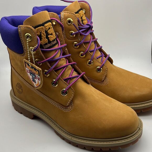 Timberland Heritage 6 inch Classic Waterproof wheat Nubuck Boots NWB‎ women’s 8